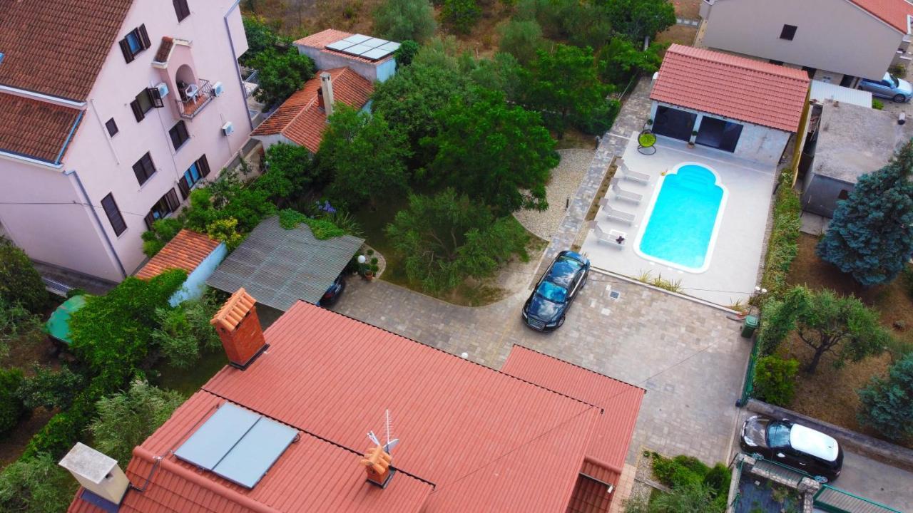 Villa Lux Nina With Six Bedrooms, Private Pool, Sauna Zadar Ngoại thất bức ảnh